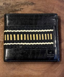 Used GUCCI Woven Bifold Wallet