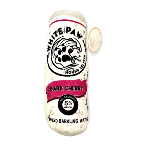 White Paw Bark Cherry Hound Seltzer 1