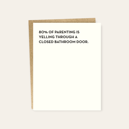 Bathroom Door Card 1
