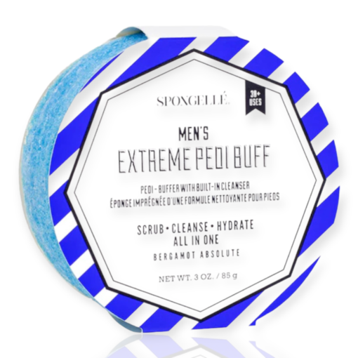 Spongelle Men's Extreme Pedi Buff- Bergamot Absolute 1