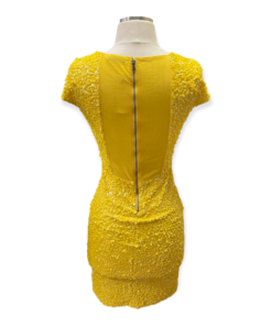 Alice + Olivia Sequin Dress in Yellow 8