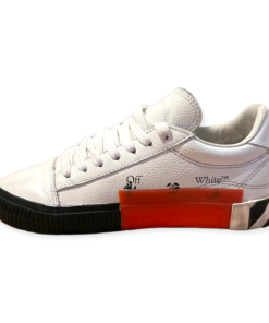 OFF-WHITE Low Vulcanized Leather Sneaker 7