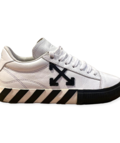 OFF-WHITE Low Vulcanized Leather Sneaker 8