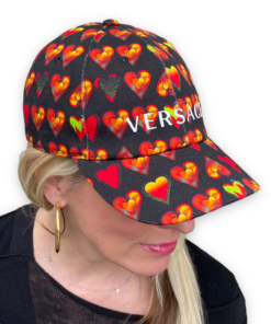 versace heart cap