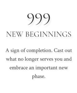 999 Candle / New Beginnings 6