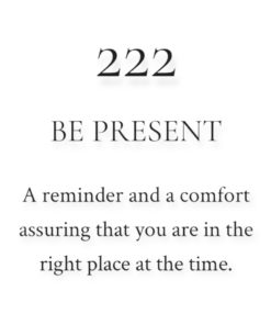 222 Candle / Be Present 7