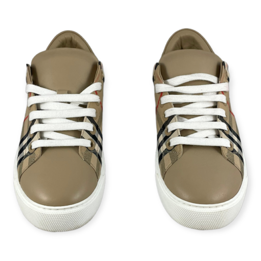 Burberry Check & Leather Sneaker 1