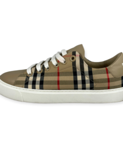 Burberry Check & Leather Sneaker 8