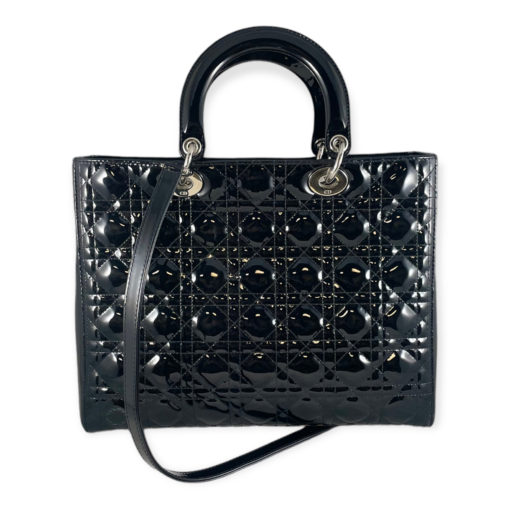 Dior Large Lady Dior Bag in Black 5