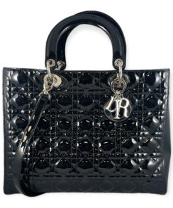 Dior Large Lady Dior Bag in Black 11