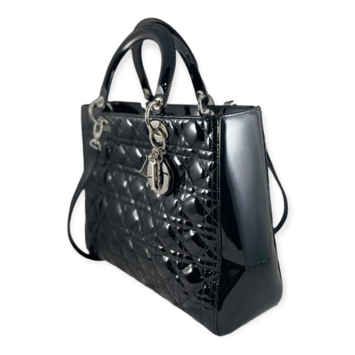 Dior Large Lady Dior Bag in Black 3