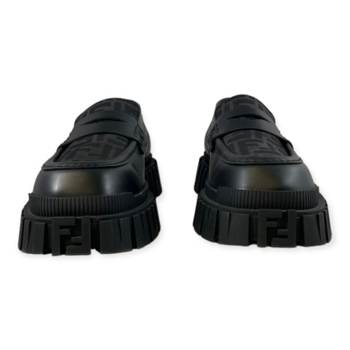 Fendi Force Lug Sole Loafer in Black 4