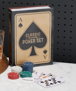 Classic Card & Chip Poker Set 4
