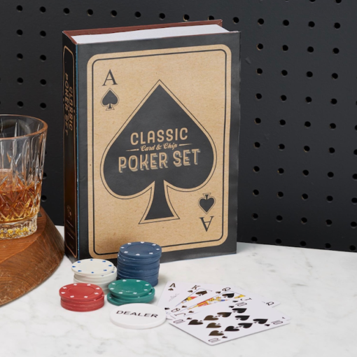 Classic Card & Chip Poker Set 2