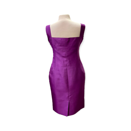 Versace Sleeveless Dress in Magenta 6