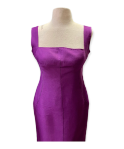 Versace Sleeveless Dress in Magenta 7