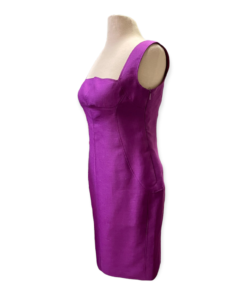 Versace Sleeveless Dress in Magenta 10
