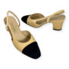 Size 35.5 | Chanel Cap Toe Slingbacks