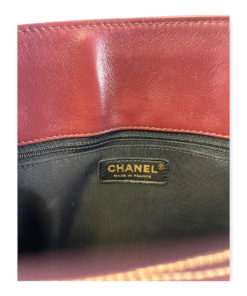 Chanel Shopping Tote in Burgundy 24