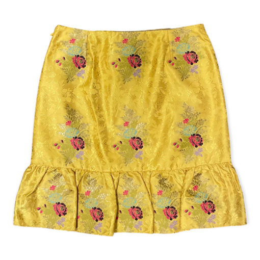 Gucci Floral Flounce Skirt 2