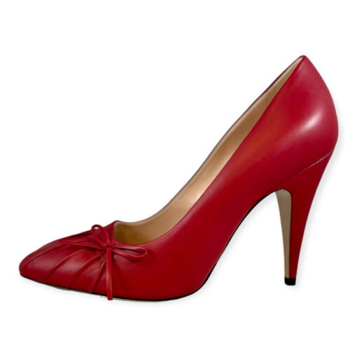 Gucci No.8 Bow Pump in Hibiscus 1