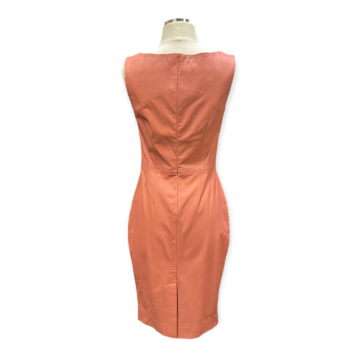 Johanna Johnson Leather Dress in Pink 5
