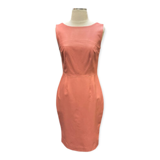 Johanna Johnson Leather Dress in Pink 2