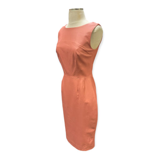 Johanna Johnson Leather Dress in Pink 3