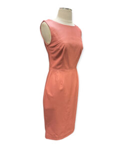 Johanna Johnson Leather Dress in Pink 10