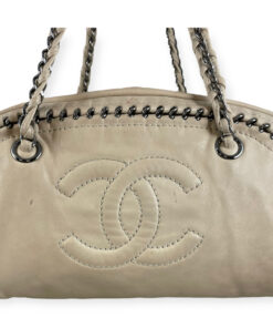 Chanel Luxe Ligne Bowling Bag in Ivory 12