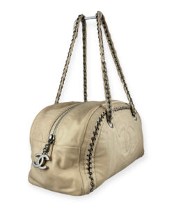 Chanel Luxe Ligne Bowling Bag in Ivory 14