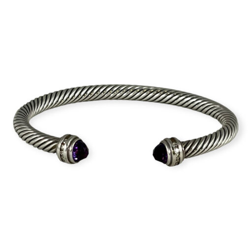 David Yurman Amethyst Pave Cable Bracelet 1