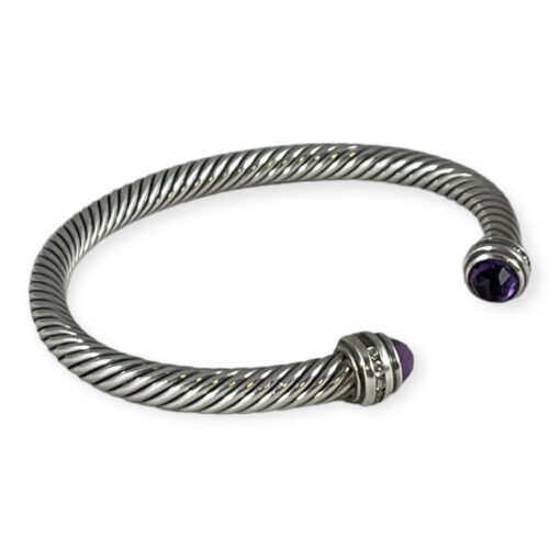 David Yurman Amethyst Pave Cable Bracelet 4