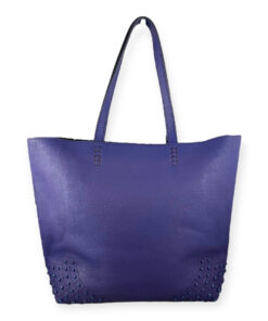 Tods Leather AMR Tote in Blueberry 18