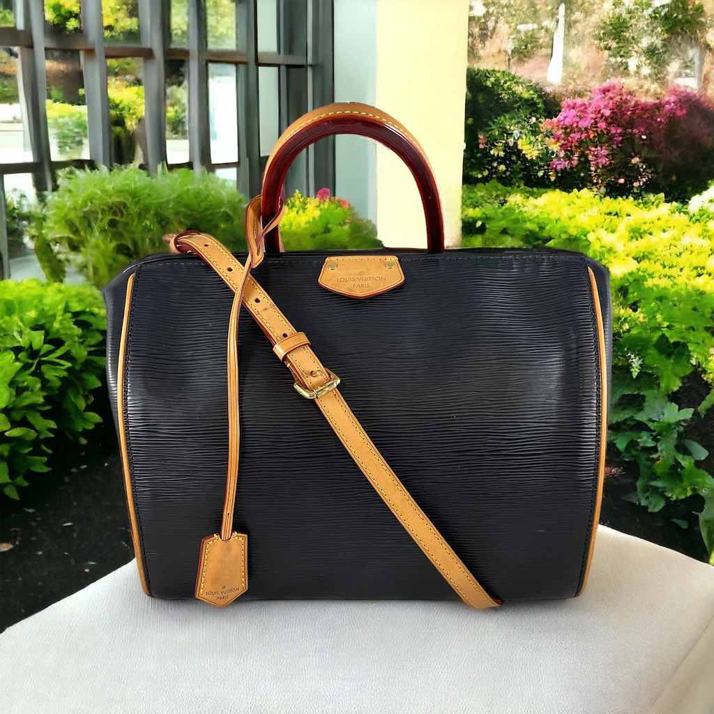 Louis Vuitton Lv Mini Speedy Epi Leather 2Way Shoulder Bag Handbag