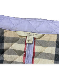 Burberry Quilted Jacket in Lavender Medium 16
