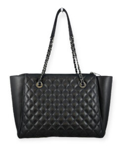 Chanel Quilted Shopping Tote in Black 15