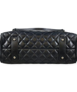 Chanel Quilted Shopping Tote in Black 19