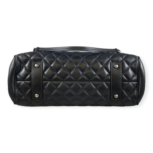 Chanel Quilted Shopping Tote in Black 8