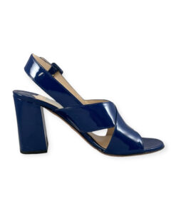 Prada Patent Sandal in Blue 39.5 7