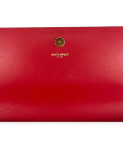 Saint Laurent Kate Clutch in Red 21