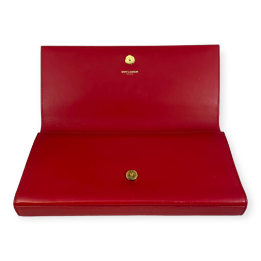 Saint Laurent Kate Clutch in Red 8