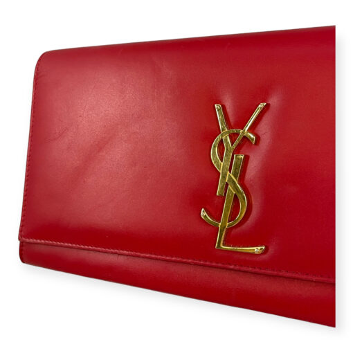 Saint Laurent Kate Clutch in Red 4