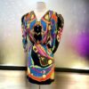 Size 6 | Versace Medusa Print Dress in Multicolor