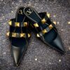 Size 40.5 | Valentino Roman Stud Mule in Black