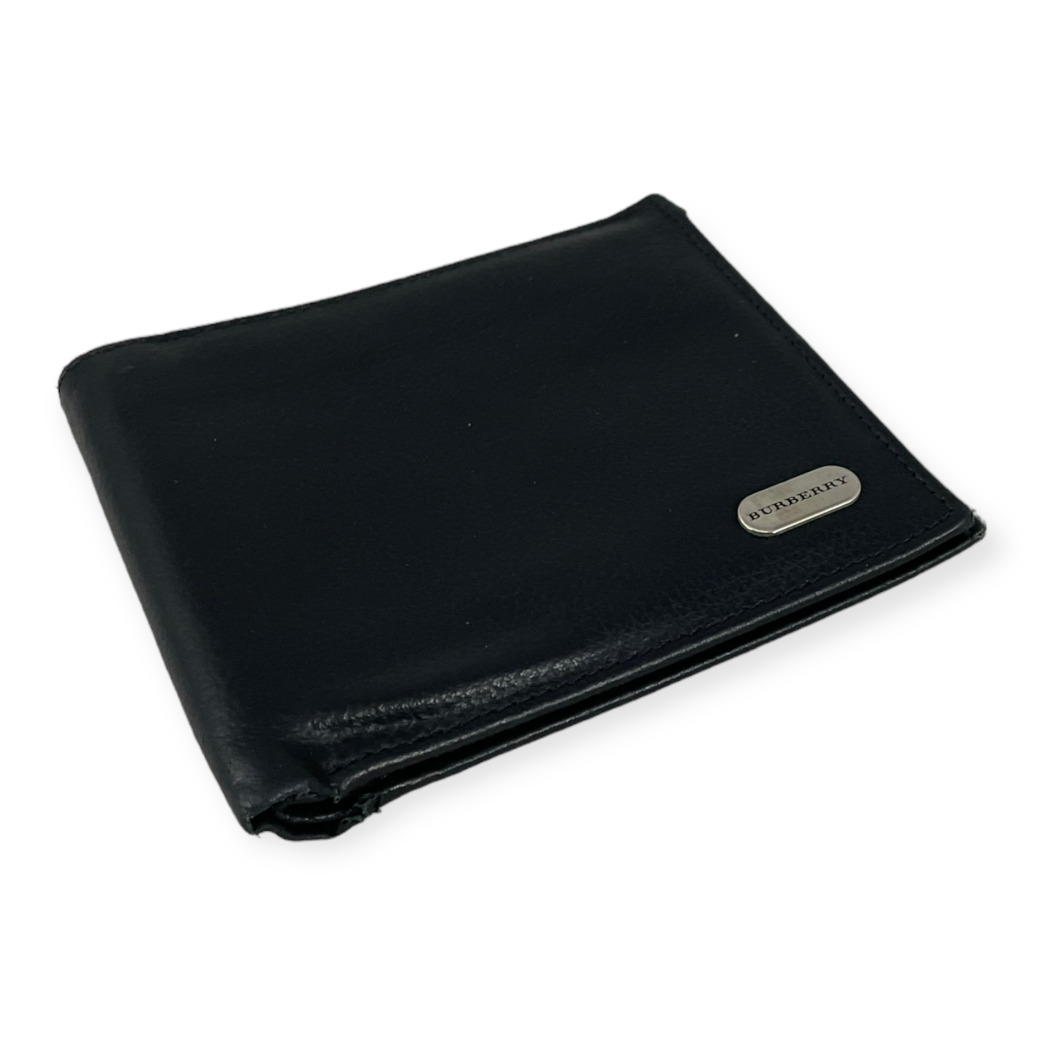 Burberry Mens Leather Wallet in Black | MTYCI