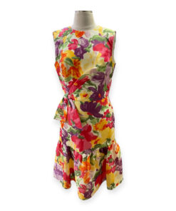 Carolina Herrera Floral Dress in Multicolors 12 8