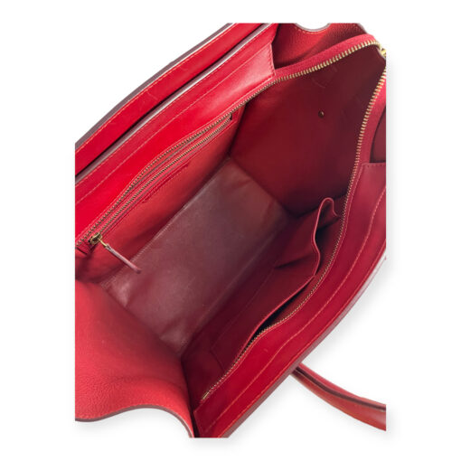 Celine Red Palmelato Mini Luggage Tote 9