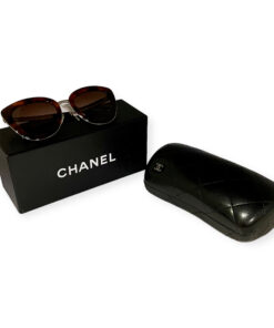 Chanel Cat Eye Sunglasses in Tortoise 18