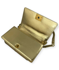 Chanel Galuchat Stingray Top Handle Boy Bag in Gold 23